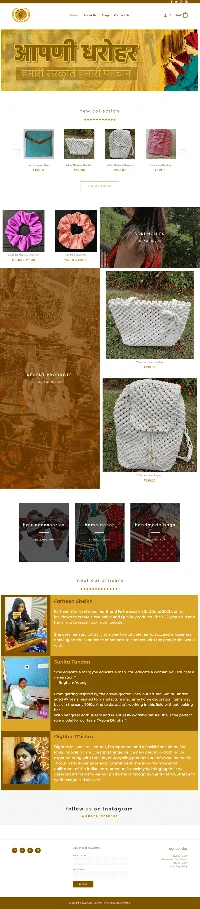 Aapni Dhrohar Portfolio - Taksh Sharma